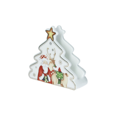  Brandani - Racconti - Porta tovaglioli in porcellana - Colore: Multicolore - SKU: B84794 