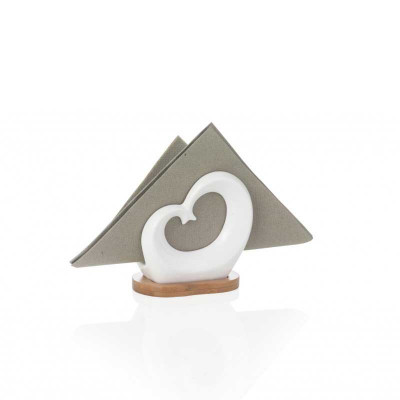  Brandani - Portatovaglioli da tavolo in porcellana - Colore: Bianco - SKU: B54145 