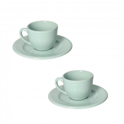  Brandani - Senzatempo - Set 2 pezzi tazzine da caffè in ceramica stoneware - SKU: B5250/TAZ.SW 