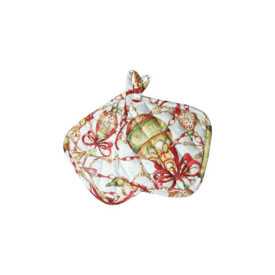  Brandani - Gioco di luci - Set 2 presine a tema natalizio - Colore: Multicolore - SKU: B10342 