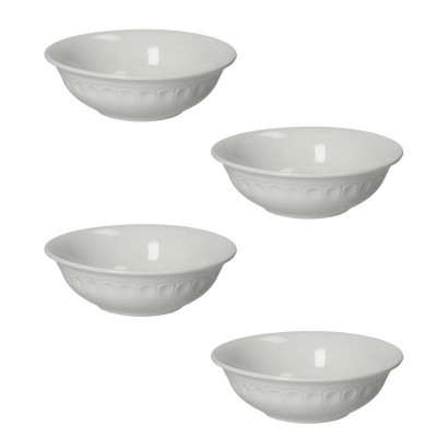 Brandani - Senzatempo - Set 4pz ciotoline in porcellana - Colore: Bianco - SKU: B52404