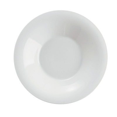  Brandani - Montana - Set 6 pezzi piatti fondi in ceramica dalle linee classiche ed eleganti - Colore: Bianco - SKU: B54287 