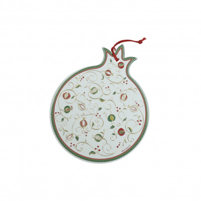  Brandani - Tempo di festa - Sottopentola in ceramica con base in sughero - Colore: Multicolore - SKU: B82774 