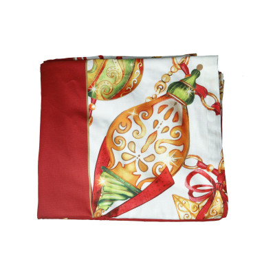  Brandani - Gioco di luci - Tovaglia da tavola a tema natalizio - Colore: Multicolore - SKU: B10338 