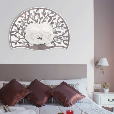 Bongelli Preziosi - Capezzale grande con sacra famiglia in stile moderno - SKU: ME1626