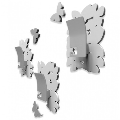  CalleaDesign - Isola delle Farfalle - Appendiabiti da Parete - SKU: 50-13-4 