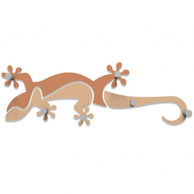 CalleaDesign - Geco Arrampicante - Appendiabiti da parete moderno - SKU: 54-13-1
