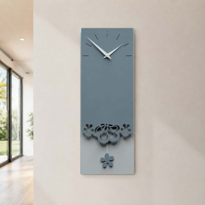 CalleaDesign Merletto Orologio a pendolo da parete Colore: Carta da Zucchero