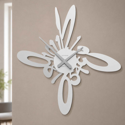 CalleaDesign Armonico Orologio da parete Colore: Bianco