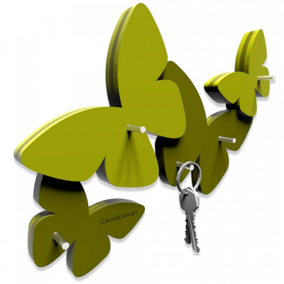 CalleaDesign - Farfalla - Portachiavi da parete - SKU: 50-18-1