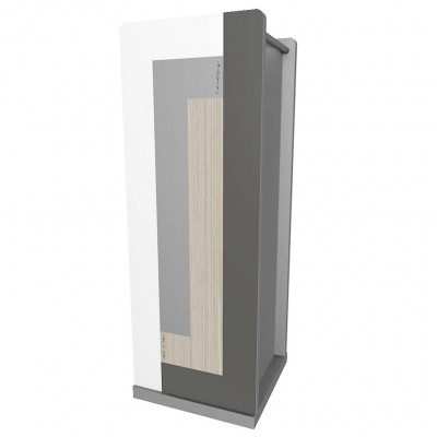 CalleaDesign - Umbrella Holder - Portaombrelli in legno dal design moderno e con vaschetta interna - Colore: Rovere Breeze - SKU: 58-15-1-83