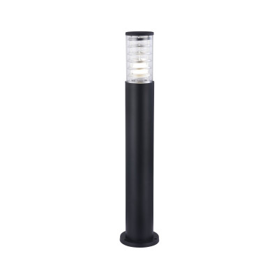 Maytoni - Bronx - Lampione da giaridno corpo in metallo diffusore in vetro a lampadine LED - Colore: Nero - 1 Lampadina E27 60W - IP54 - SKU: O576FL-01B