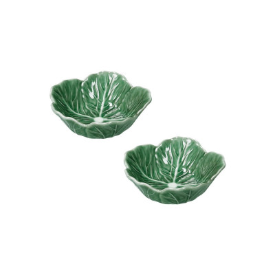  Brandani - Foglia - Set 2 pezzi ciotoline a forma di foglia - Colore: Verde - SKU: B51670 