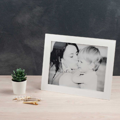Vesta - Easy - Portafoto da tavolo grande con struttura verticale dalle linee moderne - Foto 18x24 - SKU: 33725