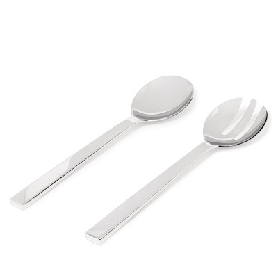  Alessi - Santiago - Posate Insalata Set 2pz - Colore: Acciaio - SKU: DC05/14 