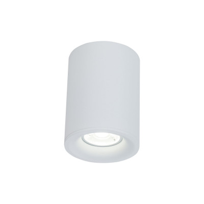 Maytoni - Alfa - Faretto da Soffitto a cono in alluminio verniciato - Colore: Bianco - 1 Lampadina GU10 50W - Gradi Kelvin 4000k Luce Naturale - IP20 - SKU: C012CL-01W