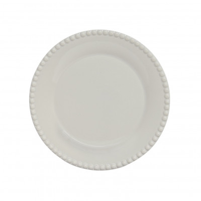 Easy Life Tiffany Set 6 Piatti da dessert in porcellana Colore: Grigio