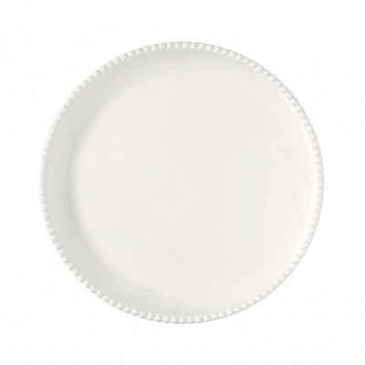  Easy Life - Tiffany - Piatto rotondo in porcellana - Colore: Bianco - SKU: R2712#TIFW 
