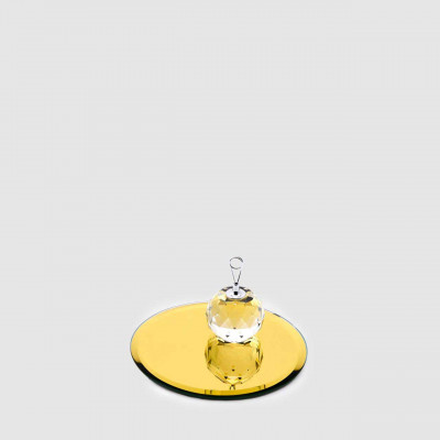 EDG - Enzo de Gasperi - Base specchiata mini rotonda dal design moderno ed elegante - SKU: 107248