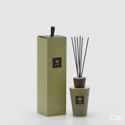  EDG - Enzo de Gasperi - Cuir - Bottiglia profumatore 300ml - Colore: Verde Oliva - SKU: 5500070AOFL 