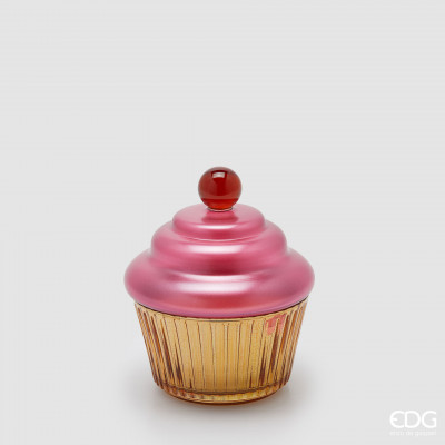  EDG - Enzo de Gasperi - Cupcake - Candela a forma di cupcake - Colore: Oro - SKU: 6100315ACPO 