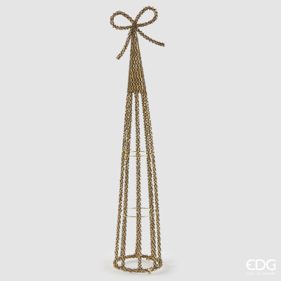  EDG - Enzo de Gasperi - Jewel - Decorazione natalizia con a forma di alberello - Colore: Verde/Oro - SKU: 8100712A701 