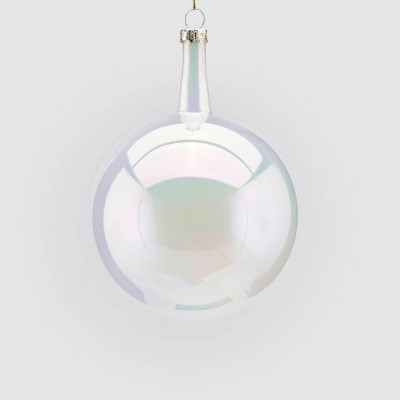  EDG - Enzo de Gasperi - Decorazione natalizia per albero palla in vetro lucida - SKU: 684862 