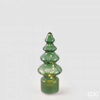  EDG - Enzo de Gasperi - Twist - Decoro natalizio pino twist con musica e led - Colore: Verde - SKU: 8100990A700 