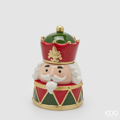  EDG - Enzo de Gasperi - Decoro natalizio soldatino tamburo grande - Colore: Multicolore - SKU: 7800257A999 