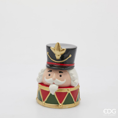  EDG - Enzo de Gasperi - Decoro natalizio soldatino tamburo - Colore: Multicolore - SKU: 7800256A999 