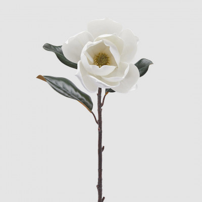 EDG - Enzo de Gasperi - Fiore artificiale Magnolia Supreme con foglie h.73 - SKU: 2100096