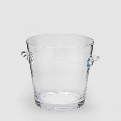  EDG - Enzo de Gasperi - Portaghiaccio con manici piccolo dal design minimalista e moderno - Colore: Trasparente - SKU: 105446-00 