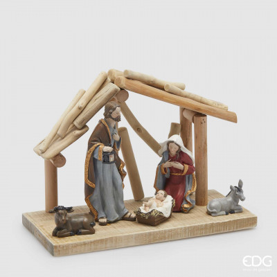 EDG - Enzo de Gasperi Presepe con natività Colore: Multicolore