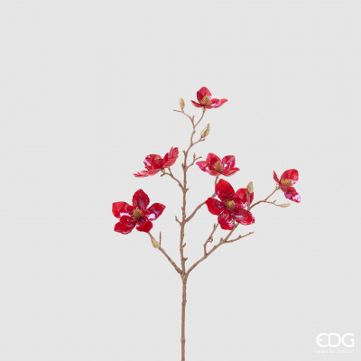 EDG - Enzo de Gasperi Glossy Ramo di magnolia glossy Colore: Rosso