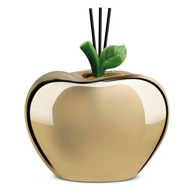 Egan - Il Giardino dei Profumi - Boccetta per profumatore ambiente con bastoncini - Colore: Oro - SKU: 126019