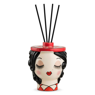  Egan - Le Pupazze - Bottiglia profumatore con bastoncini Gaia - Colore: Rosso - SKU: 214046 