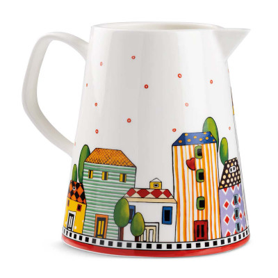  Egan - Paese Mio - Caraffa in ceramica - Colore: Rosso - SKU: 121070 