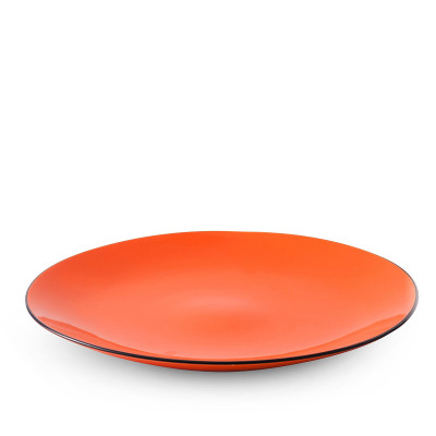 Egan - Cocoricò - Piatti da portata in ceramica dal design moderno - Colore: Arancione - SKU: 228019 
