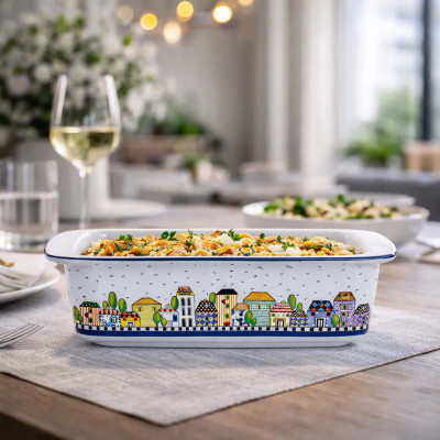  Egan - Paese Mio - Pirofila per plumcake in ceramica - Colore: Blu - SKU: 121086 