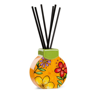  Egan - Bellamore - Profumatore per ambienti in ceramica con bastoncini - Colore: Arancione - SKU: 226003 