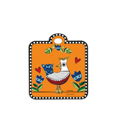  Egan - Cocoricò - Sottopentola dal design moderno - Colore: Arancione - SKU: 228035 