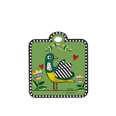  Egan - Cocoricò - Sottopentola dal design moderno - Colore: Verde - SKU: 228036 