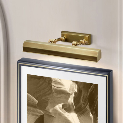 Elstead Lighting - Chawton - Applique da parete media per quadri con struttura e diffusore in acciaio - 2 Lampadine E14 40W - IP20 - SKU: CHAWTON-PLM