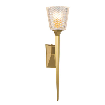 Elstead Lighting - Verity - Applique per bagno struttura in acciaio e diffusore in vetro con led g9 - 1 Lampadina G9 3W - IP44 - SKU: BATH-VERITY