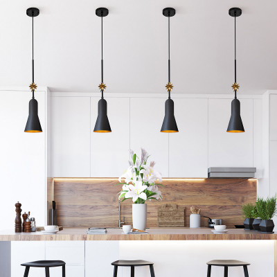Elstead Lighting - Etoile - Lampada a sospensione media in acciaio con signolo diffusore dal design moderno - 1 Lampadina E27 60W - IP20 - SKU: ETOILE-P-S
