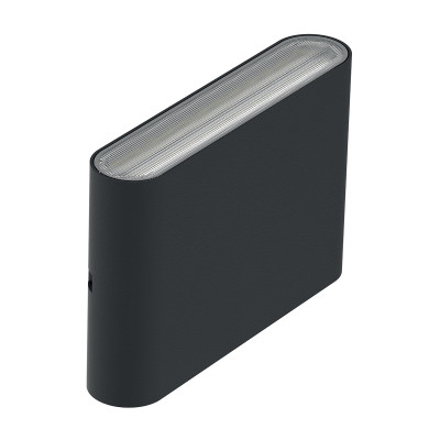 Elstead Lighting - Jens - Lampada da parete da esterni con struttura in alluminio piccola design moderno - Colore: Nero - 1 Lampadina Led Integrato 6W - IP65 - SKU: JENS-S-C3