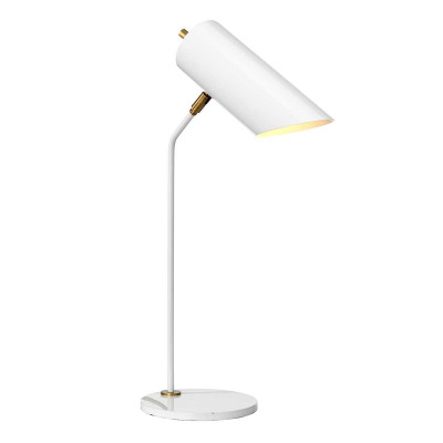  Elstead Lighting - Quinto - Lampada da tavolo moderna con struttura e paralume orientabile in acciaio - 1 Lampadina E27 8W - IP20 - SKU: QUINTO-TL 