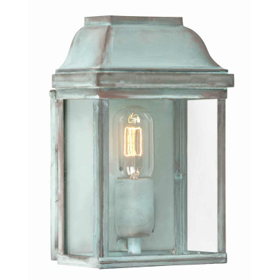 Elstead Lighting - Victoria - Lanterna da esterno a parete con struttura in ottone e diffusore in vetro - 1 Lampadina E27 100W - IP44 - SKU: VICTORIA