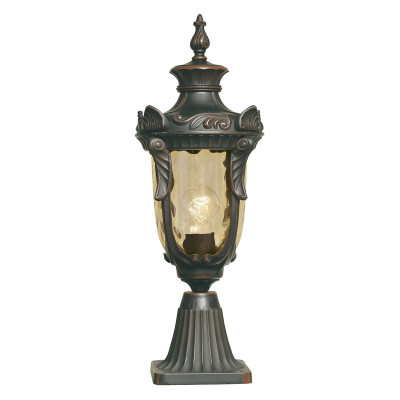 Elstead Lighting - Philadelphia - Lampioncino da giardino per sentieri con struttura in bronzo antico - Colore: Bronzo - 1 Lampadina E27 100W - IP44 - SKU: PH3-M-OB