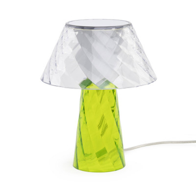 Emporium - Tata - Abatjour da comodino con struttura in plexiglass dal design moderno - 1 Lampadina G9 5W - IP20 - SKU: E120066